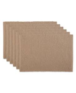 lot 59493 image: Design Import Ribbed Placemat, Set of 6