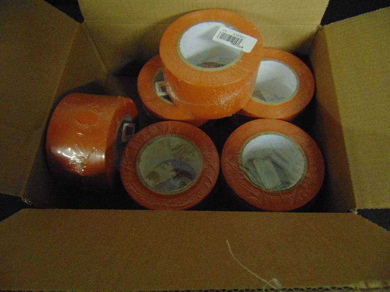 lot 9005 image: (6) rolls marking tape 21U171 VM 1240R 3 w x 180 long