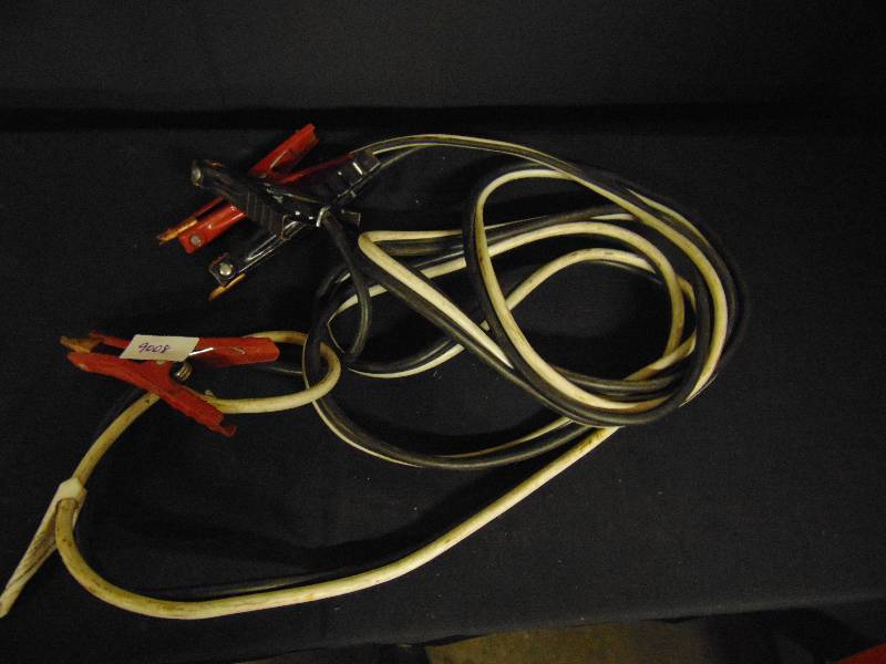lot 9008 image: (1) pair used Jumper Cables 16 long, PN 6028699