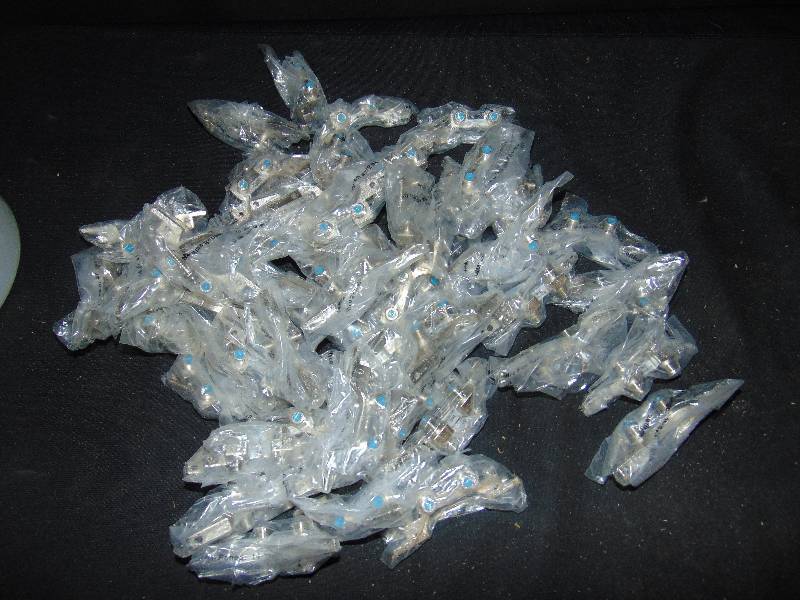 lot 9027 image: (49) ct. lot Coax Cable Connectors, multi-port