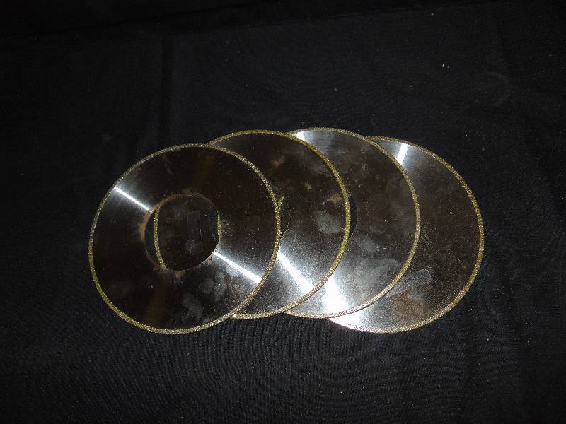 lot 9028 image: (4) ct. lot 4050 Grinder cutting Blade, 8 diameter