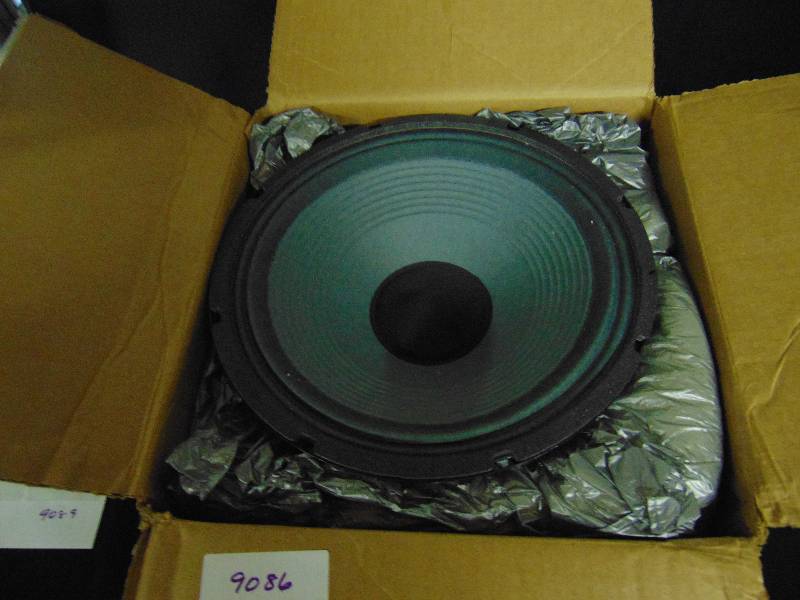 lot 9086 image: Eminence Red White and Blue Patriot Guitar Series Speaker 8 ohm 120 watt