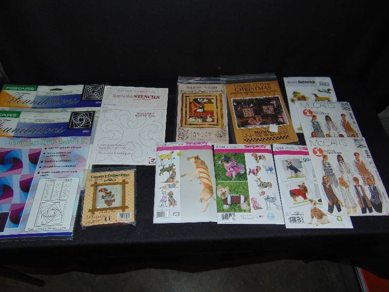 lot 9122 image: (12) ct. lot sewing patterns