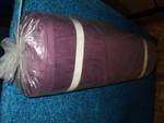 lot 9015 image: Large Bolt of Sheer Purple Fabric, approx 50 yards