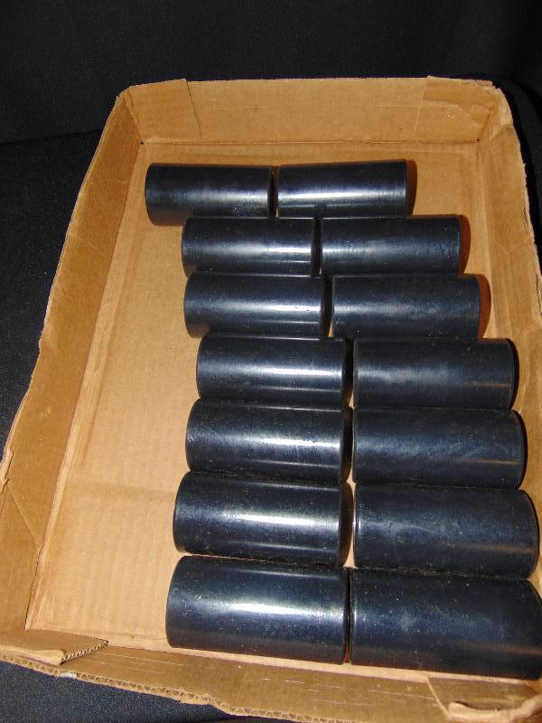 lot 9258 image: (14) ct. lot Cylinder wheels, pallet jack style wheels