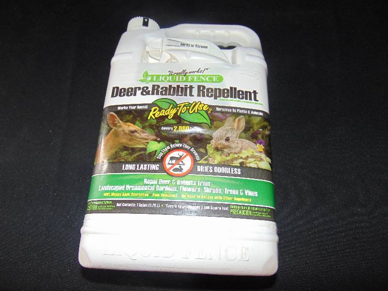 lot 9282 image: (1) gallon Liquid Fence Deer and Rabbit repellent, Ready to use, covers 2,000 sq. ft.
