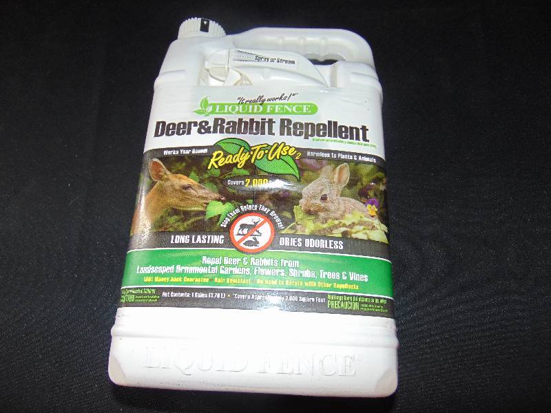 lot 9283 image: (1) gallon Liquid Fence Deer and Rabbit repellent, Ready to use, covers 2,000 sq. ft.