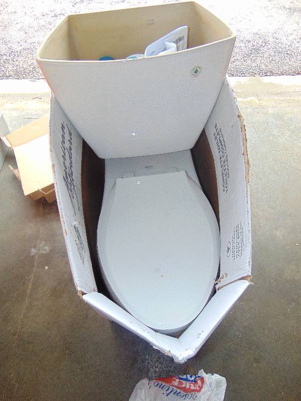 lot 9292 image: Aqua Source Push Button Toilet