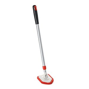 lot 33000015 image: OXO Good Grips Extendable Shower, Tub and Tile Scrubber - 42 inches