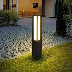 lot 33000041 image: Linkmoon Landscape Path Light, Stainless Steel 8W 800LM Luxury LED Lighting, 32 Inches Modern Outdoor Bollard Lighting for Lawn, Patio, Courtyard and Driveway Decoration (B09D3G1DJ5)