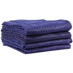 lot 33000085 image: US Cargo Control 43 lbdozen, 80x72 Large Moving Blanket, MBSAVER43 Econo Saver, 4-pack