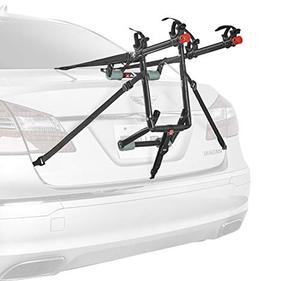 lot 33000116 image: Allen Sports Deluxe 2-Bike Trunk Mount Rack, Model 102DN-R , Black