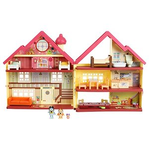 lot 33000142 image: Bluey Ultimate Lights & Sounds Playhouse with Two posable Figures and Accessories  Heeler Home
