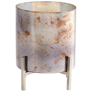 lot 33000143 image: Cyan Design Medium Basil Candleholder Candle Holders, White