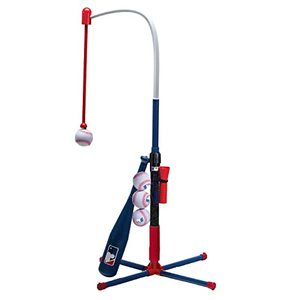 lot 33000345 image: Franklin Sports Kids Batting Tee - MLB 2-in-1 Grow-with-Me - Adjustable Youth Hitting Tee - Perfect for Teeball and Baseball