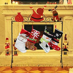 lot 33000348 image: FORUP Santa Christmas Stocking Holder Stand Hangers