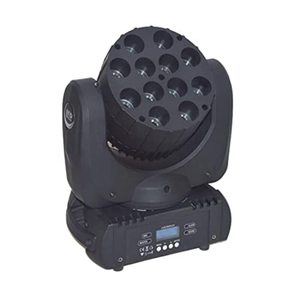 lot 33000184 image: JUNMAN 12x10W RGBW 4 in 1 Led Beam Moving Head DJ Disco Stage Wash Light DMX512 916 Channels Effect Lighting