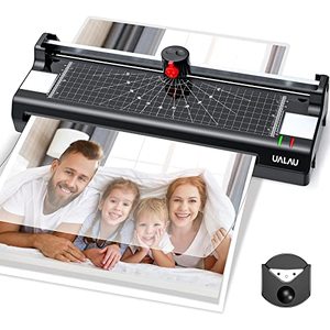 lot 33000208 image: Laminator, Laminator Machine for A3A4A6, UALAU 7 in 1 Thermal Laminator with 20 Pouches, Paper Trimmer, Corner Rounder, Photo Frame, 13 Inches Laminating Machine for HomeSchoolOffice Use