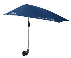 lot 33000302 image: Sport-Brella Versa-Brella 4-Way Swiveling Sun Umbrella (Midnight Blue)