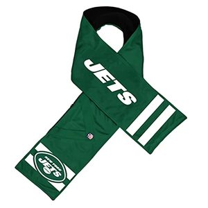 lot 33000312 image: Littlearth unisex-adult NFL New York Jets Hero Jersey Scarf, Team Color, 60 Length x 7.5 Width