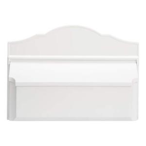 lot 33000233 image: Whitehall 16602 Colonial Wall Mailbox, White