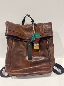 lot 1040 image: Chiarugi leather backpack bag