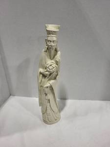 lot 1106 image: Glazed ceramic statue 15x4