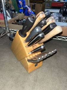 lot 1216 image: Butcher block
