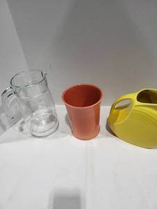 lot 1237 image: Pitchers, flower vase