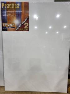 lot 1254 image: Practica canvas 18x 24
