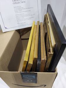 lot 1271 image: Variety of picture frames, refill of scrap book pages