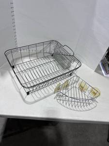 lot 1571 image: Dish rack and shower caddy rack