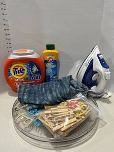 lot 1581 image: Rowenta steam iron and laundry products