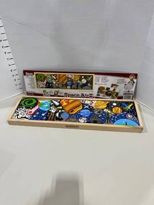 lot 1749 image: Begin Again Space A-Z wooden puzzle