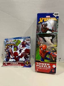 lot 1753 image: Marvel puzzles