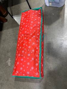 lot 1783 image: Holiday gift wrap storage with contents
