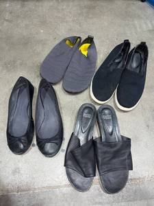 lot 1835 image: Adam Tucker and other womens shoes (4 pair) sizes 7.5 - 9