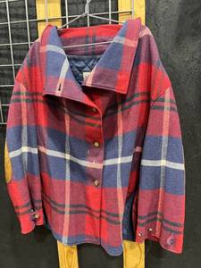 lot 1844 image: Armani Jeans womens size LG plaid coat