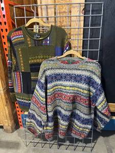 lot 1640 image: Carole Little and J Crew Womens tops size XL and 3 XL