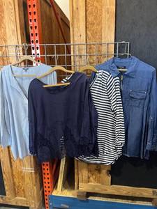 lot 1652 image: Cynthia Rowley and other Womens tops size 2XL