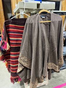 lot 1862 image: Collection brand and other womens ponchos (2)