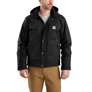 lot 2023 image: Carhartt Plus Mens Tall CottonCordura NylonSpandex Full Swing Steel Jacket (Size L)