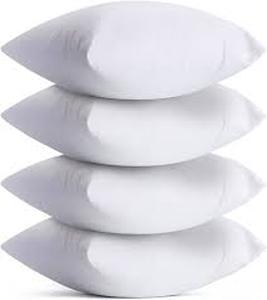lot 2450 image: Throw Pillow Inserts (4 COUNT)