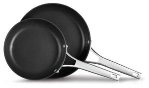 lot 68044 image: Calphalon Premier Hard-Anodized Nonstick Frying Pan Set, 8-Inch and 10-Inch Frying Pans