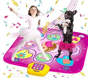 lot 68050 image: dance challenge play mat, with score board and demo songs