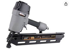 lot 68065 image: NuMax SFR2190 Pneumatic 21 Degree 3-12 Framing Nailer, used