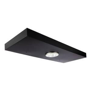 lot 68100 image: kieragrace Stockholm Aberg Floating Shelf w LED Light �� Black 36-Inch Matte Finish