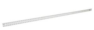 lot 68110 image: Mayes 10211 72 Inch Straight Edge Aluminum Ruler, Heavy Duty 72 Inch Ruler with Metric and Standard Measurements, Extra Thick Precision Straight Edge