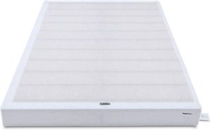lot 68106 image: Amazon Basics Smart Box Spring Bed Base, 9-Inch Mattress Foundation - Queen Size, Tool-Free Easy Assembly