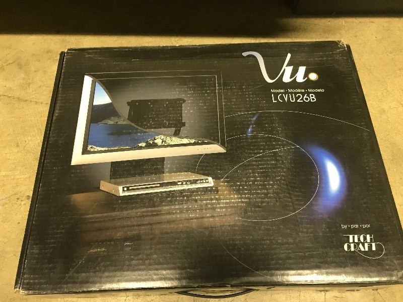 lot 1041 image: VU LCVU 26B Swivel TV Mount- Holds flat panel TVMonitor up to 26